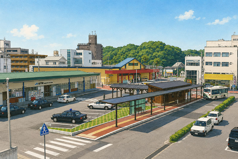 鳴門駅前
